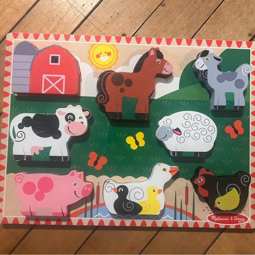 Melissa & Doug Puzzle lot